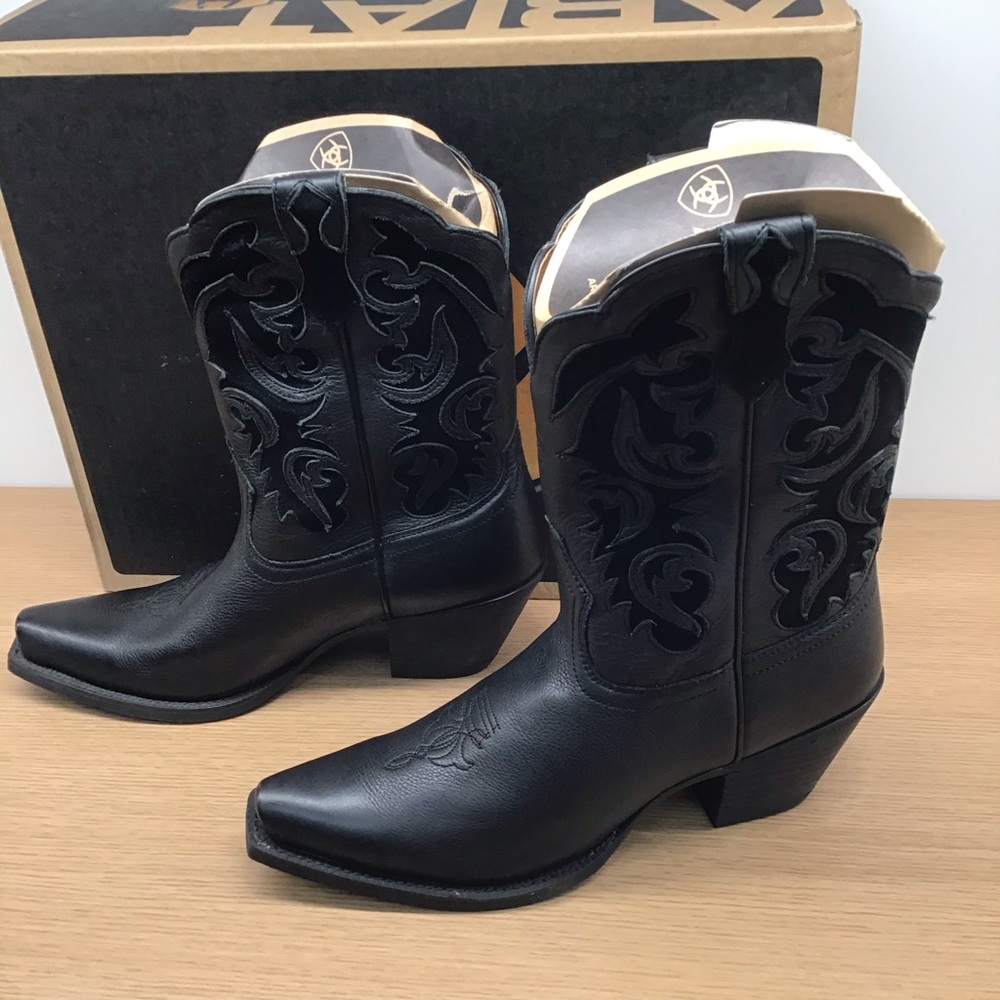 Ariat Shada Mid Calf Women's Western Boots 9 1/2 - Picture 2 of 13